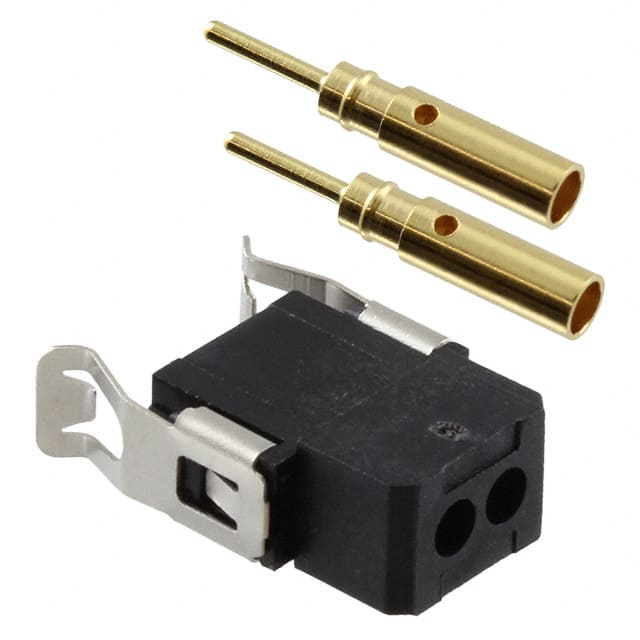 M80-8090205 CONN PLUG 2POS CRIMP 22AWG GOLD