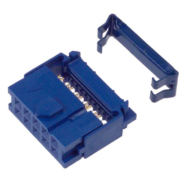CWR-217-10-0000 CONN RCPT 10POS IDC GOLD
