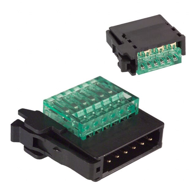 4-1473562-6 CONN PLUG 6POS IDC GOLD