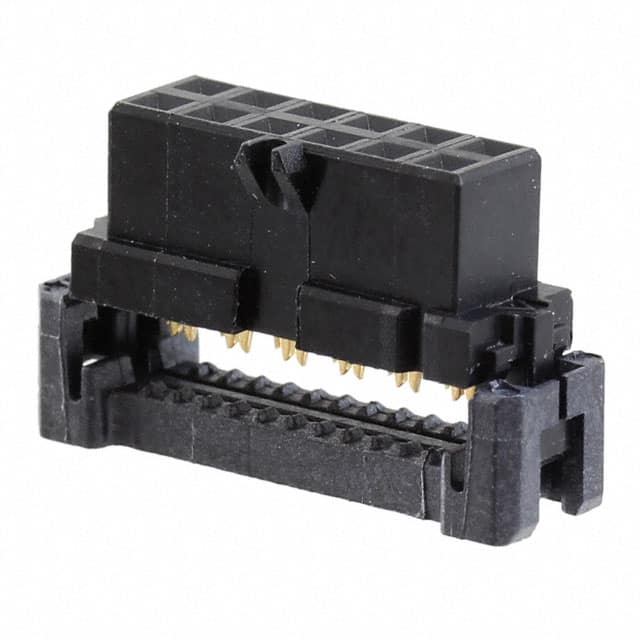 3-111623-1 CONN RCPT 12POS IDC 28AWG GOLD