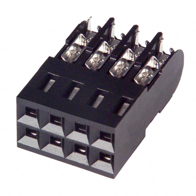5-102398-2 CONN RCPT 8POS IDC 22-26AWG GOLD