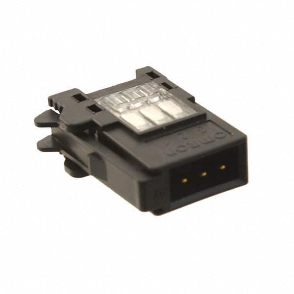 XN2A-1370 CONN PLUG 3POS IDC 20-28AWG GOLD
