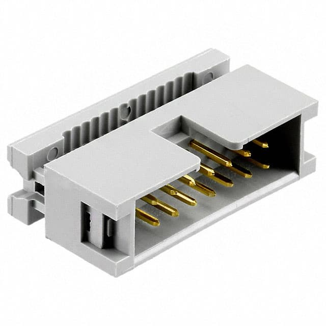 61201425821 CONN HEADER 14POS IDC GOLD