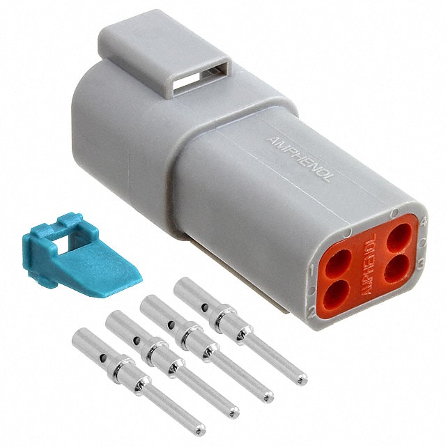 AT04-4P-KIT01 CONN PLUG 4POS CRIMP 16-18AWG