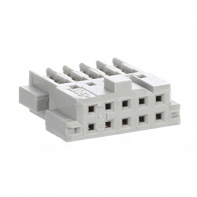 CHG-2010-J01010-KEP CONN RCPT 10P IDC 22-24AWG GOLD