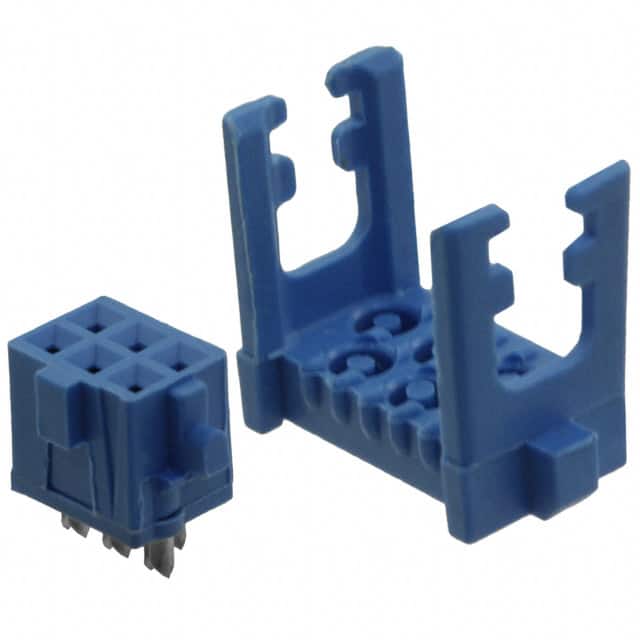 1658526-2 CONN RCPT 6POS IDC 28-30AWG GOLD