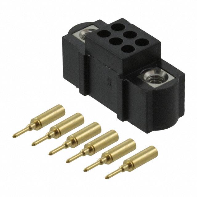 M80-5610605 CONN HEADER 6POS CRIMP 24-28AWG