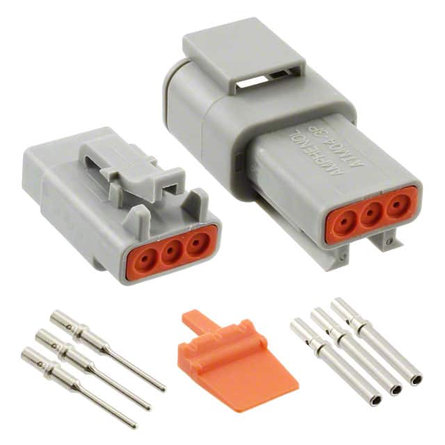 ATM3PS-CKIT CONN PLUG&RCPT 3P CRIMP 16-22AWG