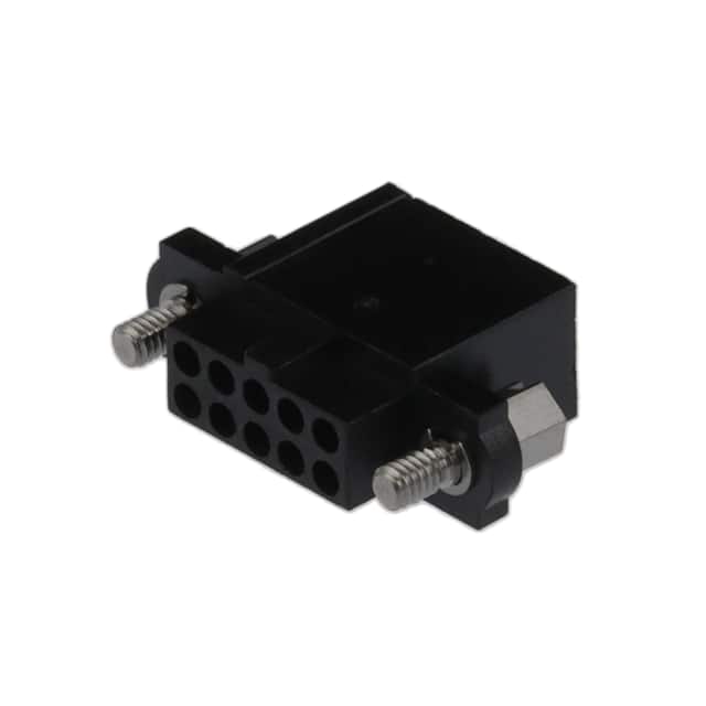 M80-4651005 CONN RCPT 10POS CRIMP 22AWG GOLD
