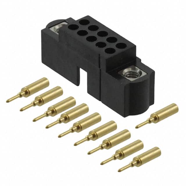 M80-5611005 CONN HEADER 10POS CRIMP 24-28AWG