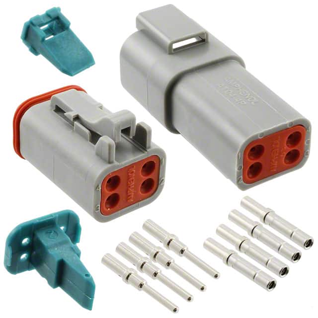 AT4PS-CKIT CONN PLUG&RCPT 4P CRIMP 16-18AWG