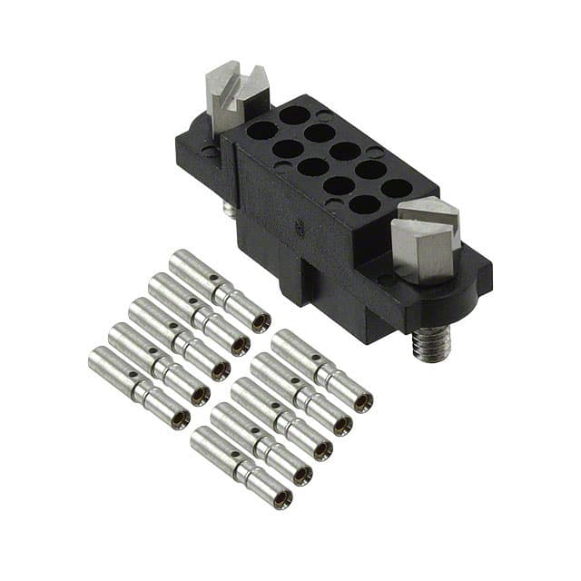 M80-4601042 CONN RCPT 10POS CRIMP 22AWG GOLD