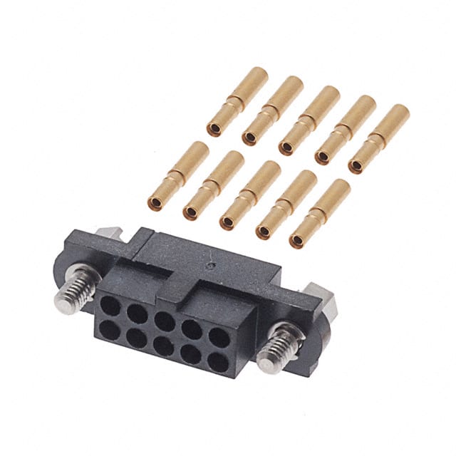 M80-4601005 CONN RCPT 10POS CRIMP 22AWG GOLD