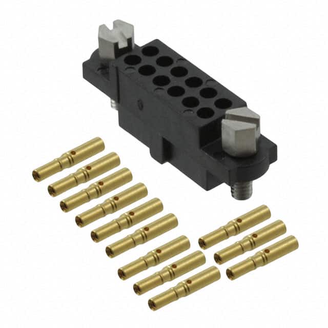 M80-4611205 CONN RCPT 12POS CRIMP 24-28AWG