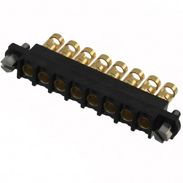 M80-4000000F1-08-325-00-000 CONN RCPT 8POS SOLDER 12AWG GOLD