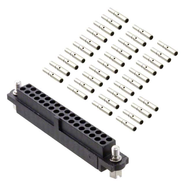 M80-4603442 CONN RCPT 34POS CRIMP 22AWG GOLD