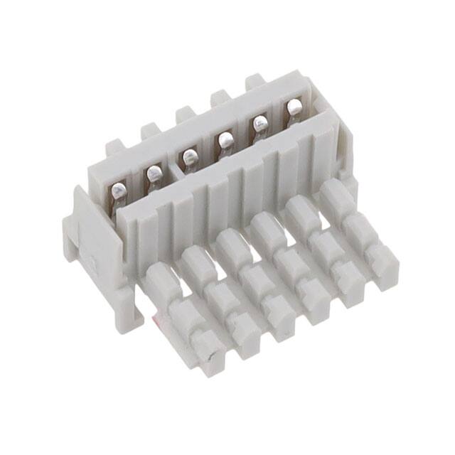 2-284865-6 CONN RCPT 6POS IDC 22-24AWG TIN