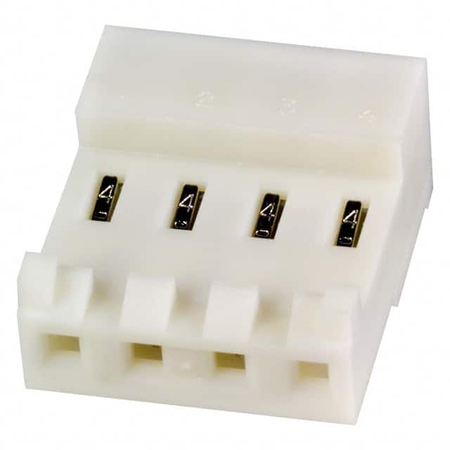 3-643820-4 CONN RCPT 4POS IDC 24AWG TIN
