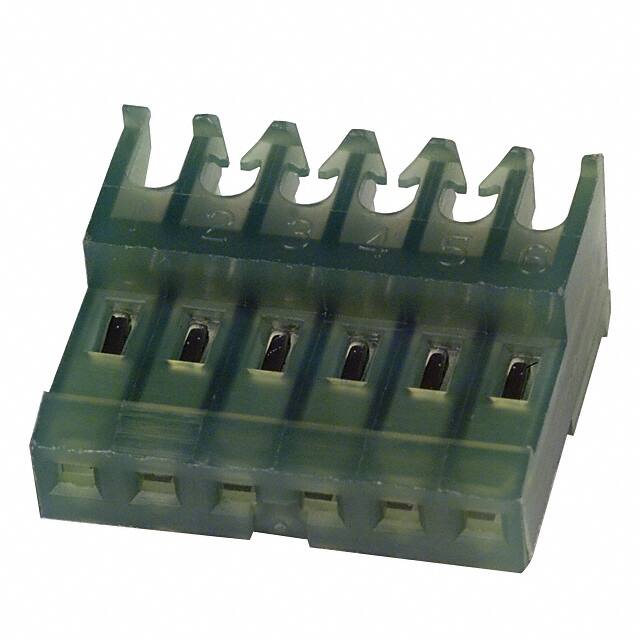 3-640623-6 CONN RCPT 6POS IDC 28AWG TIN
