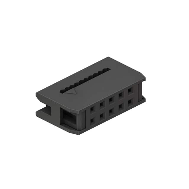 3130-10-0101-00 CONN SOCKET 10POS IDC GOLD