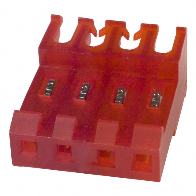 3-640601-4 CONN RCPT 4POS IDC 22AWG TIN
