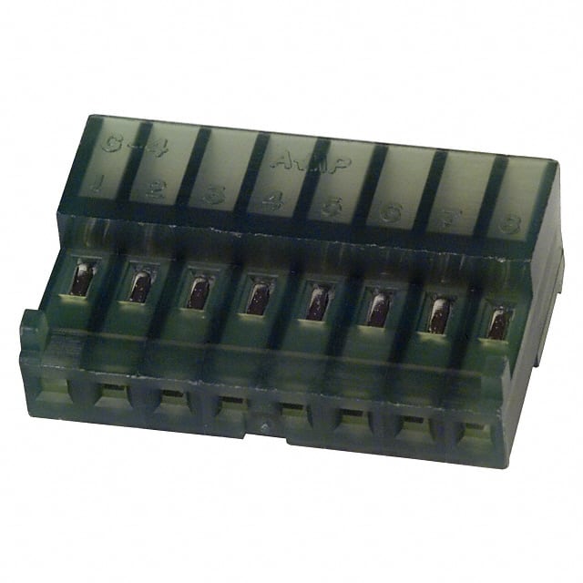 3-643816-8 CONN RCPT 8POS IDC 28AWG TIN