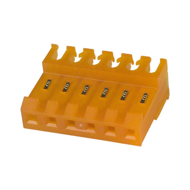 3-640599-6 CONN RCPT 6POS IDC 18AWG TIN
