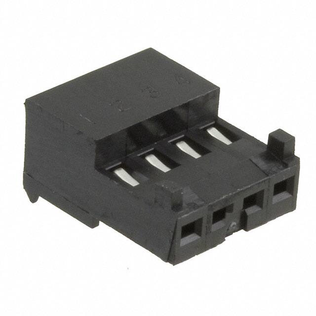 3-644312-4 CONN RCPT 4POS IDC 24AWG TIN