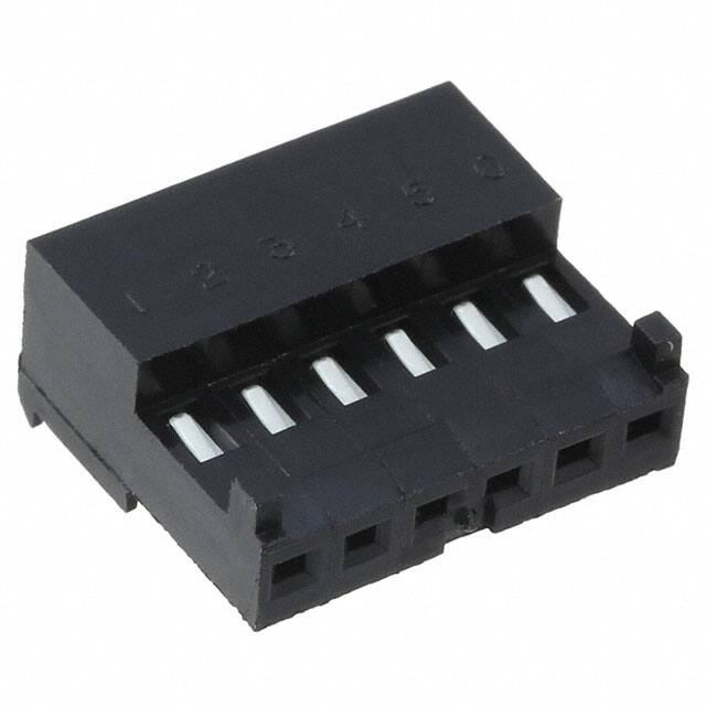 3-644083-6 CONN RCPT 6POS IDC 22AWG TIN