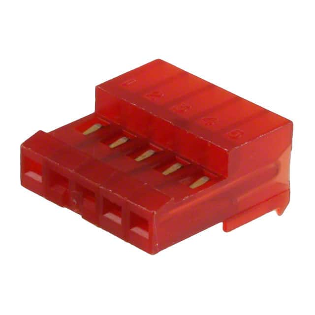 3-641190-5 CONN RCPT 5POS IDC 22AWG GOLD