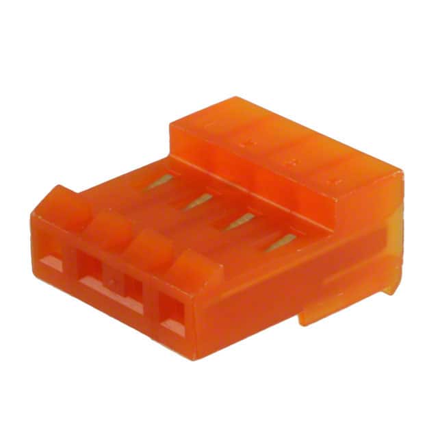 641217-4 CONN RCPT 4POS IDC 18AWG GOLD