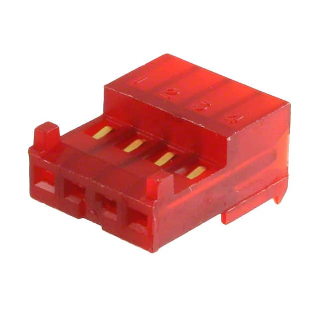 3-644038-4 CONN RCPT 4POS IDC 22AWG GOLD