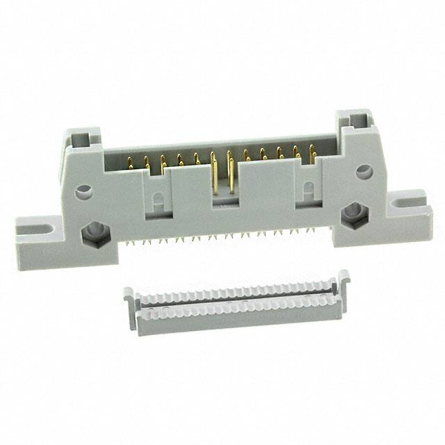 AWH 24G-E202-IDC CONN HEADER 24POS IDC GOLD