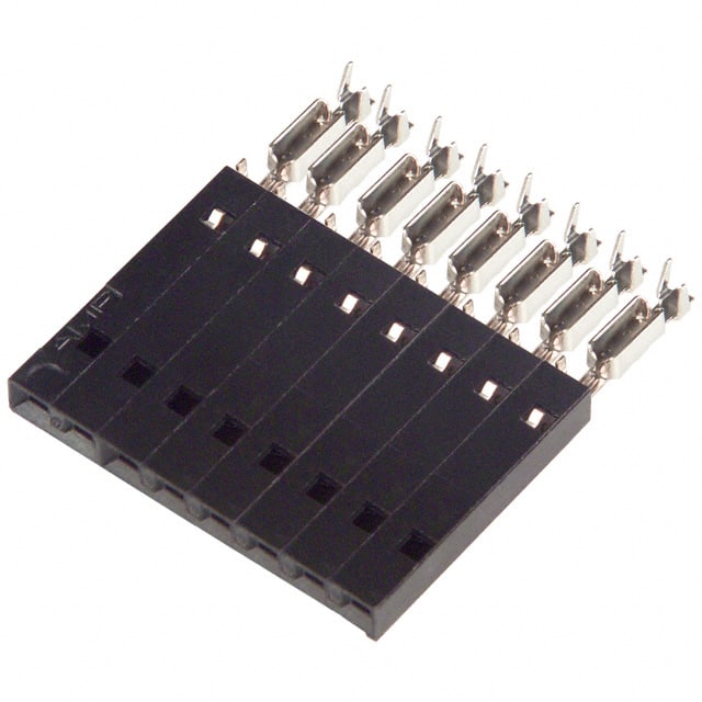 5-103976-7 CONN RCPT 8POS IDC 22-26AWG GOLD