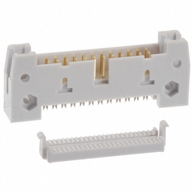 AWH 24G-0202-IDC CONN HEADER 24POS IDC GOLD