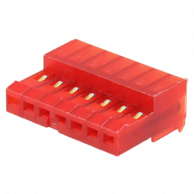 3-641237-7 CONN RCPT 7POS IDC 22AWG GOLD