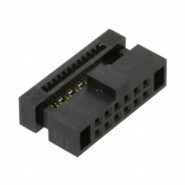 20021444-00012T4LF CONN RCPT 12POS IDC 30AWG GOLD