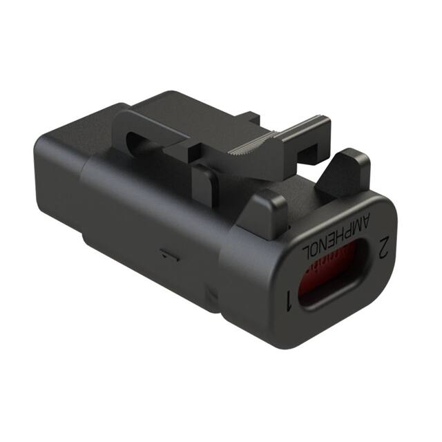 ATM06-2S-RB120BK 2-WAY PLUG, B KEY, 120 OHM RESIS
