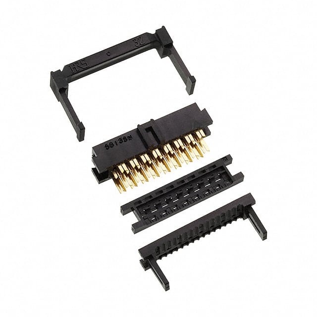 HIF6-32D-1.27R(20) CONN RCPT 32POS IDC 28AWG GOLD
