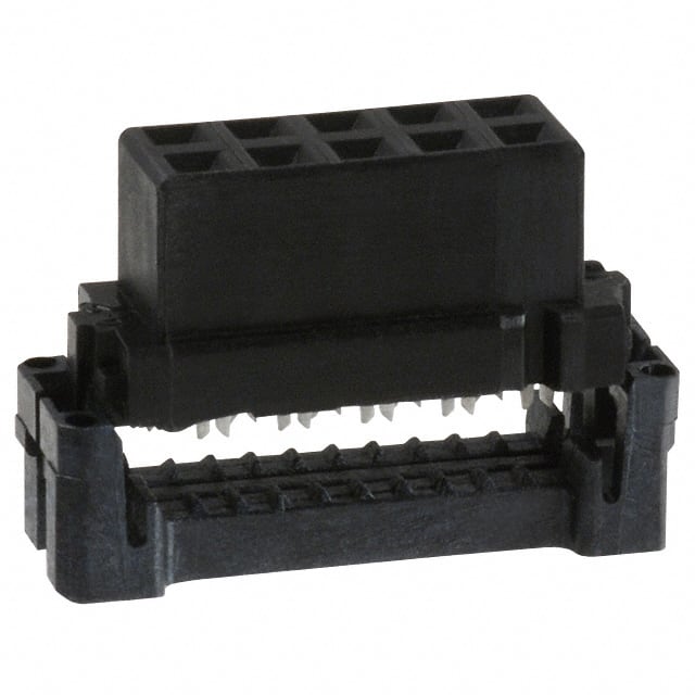 111626-1 CONN RCPT 10POS IDC 28AWG GOLD
