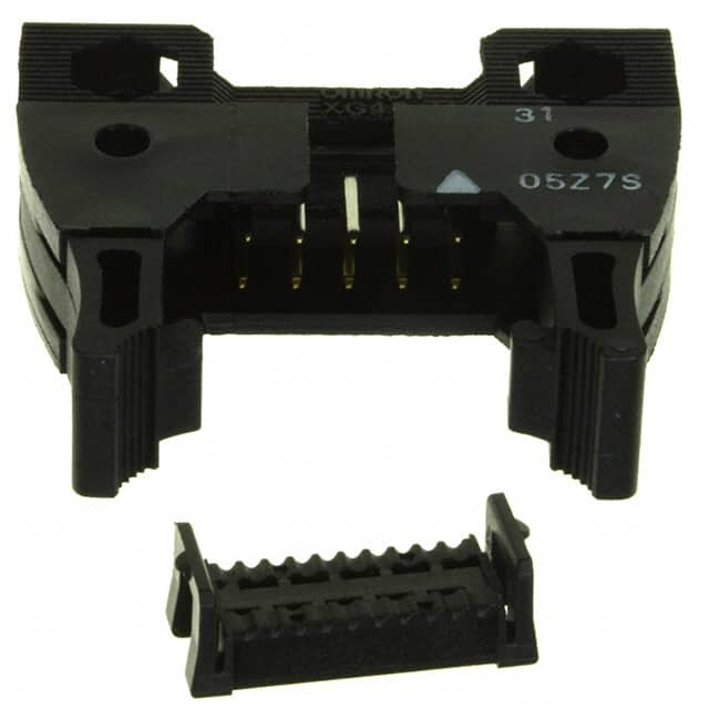 XG4E-1071 CONN PLUG 10POS IDC GOLD