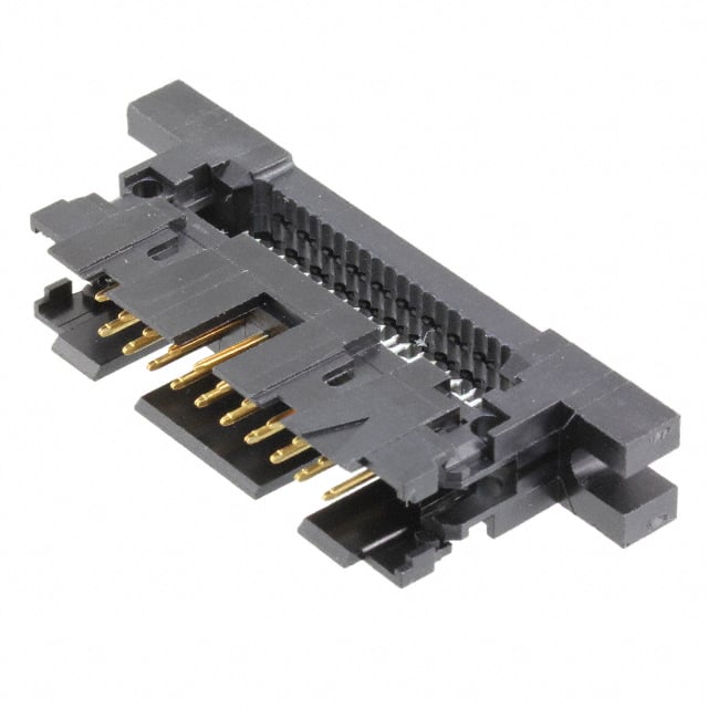 5111448-4 CONN PLUG 20P IDC 26-28AWG GOLD