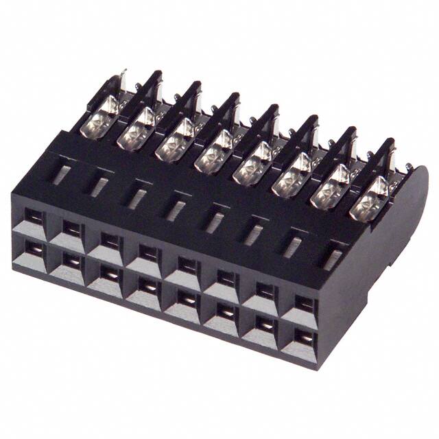 5-102398-6 CONN RCPT 16P IDC 22-26AWG GOLD