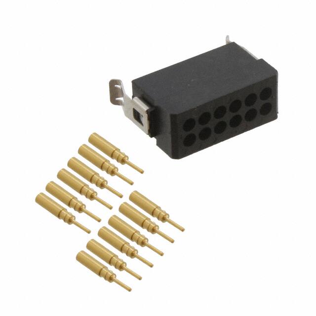 M80-8121205 CONN PLUG 12POS CRIMP 24-28AWG