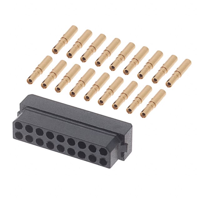 M80-8881805 CONN RCPT 18POS CRIMP 24-28AWG