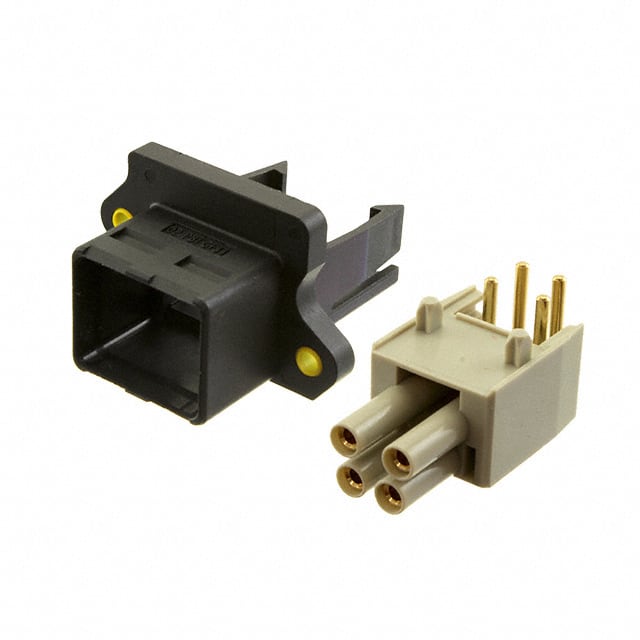 09462454020 CONN 4POS SOLDER POWER