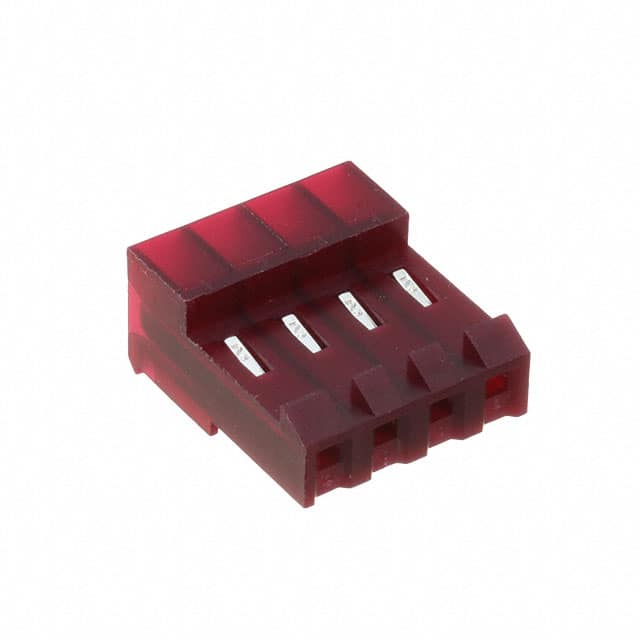MTD-B-04-C-2 WIRE HOUSING IDC, .156", 22AWG,