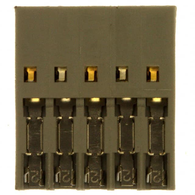 CHG-2010-001010-KEP CONN RCPT 10P IDC 22-24AWG GOLD