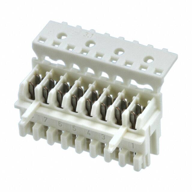 3-1534796-8 CONN RCPT 8POS IDC 22-24AWG TIN