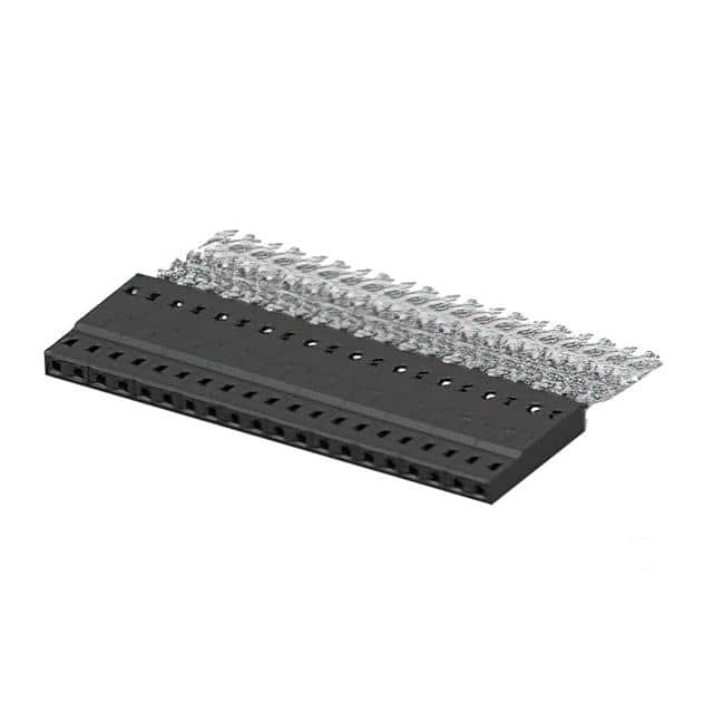 2317206-2 2P, AMPMODU 2MM, IDC RECEPTACLE,